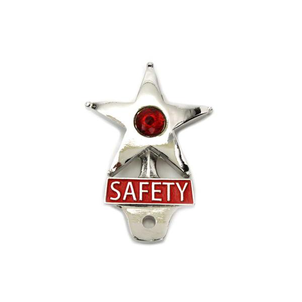 【互換品】 48-1608 リフレクター付き安全ナンバープレートトッパー 取寄せ Vツイン Safe...