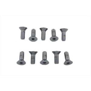 【並行輸入品】 8758-10 クローム六角穴付皿ネジ 取寄せ Vツイン Chrome Allen ...