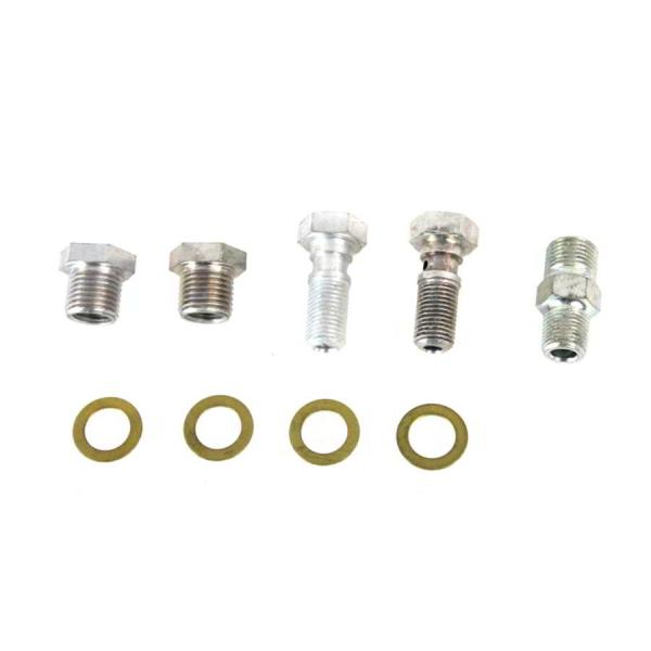 【並行輸入品】 9848-9 オイルラインフィッティングキット カドミウム 取寄せ Vツイン Oil...