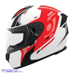 取寄せ ヘルメットT810S Hayate Pearl Whtred XS THH Helmets THH Helmets - T810S Hayate648029 648029｜parts-depot