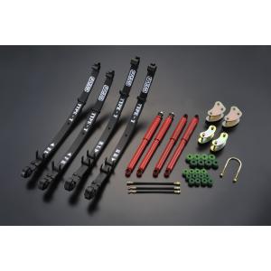 JA11Vジムニー/社外リーフスプリング ジムニー インチアップ サスペンション 2インチUPリーフスプリング