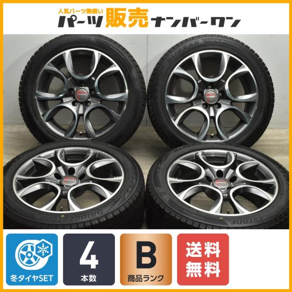 【良好品】アルファロメオ 純正サイズ MAK TORINO 17in 7.5J +41 PCD110...