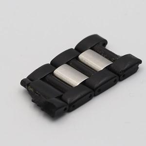 カルティエ マスト21 純正コマ ブラックカラー/シルバーカラー 20ｍｍ用 メンズ腕時計 KMR 2000000 NSK