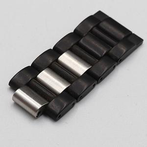 カルティエ 純正コマ 3コマ シルバー/ブラックカラー 18ｍｍ用 メンズ腕時計用 OSW 2000000 NSK