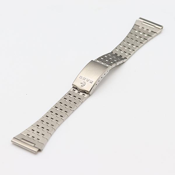 良品 ラドー 純正ベルト シルバーカラー 20ｍｍ メンズ腕時計用 2000000 NSK KTS