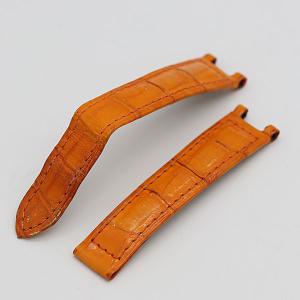 カルティエ 純正ベルト オレンジカラー レザー 9ｍｍ用 メンズ/レディース腕時計 2000000 NSK KMT
