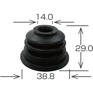 ムーブオン製　Fロアボールジョイントブーツ　ランエボ（ＣＴ．ＣＰ９）｜parts-ranger