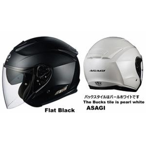 OGK( オージーケー ) ASAGI フラットブラック　発送指定(代金引換発送のみ)