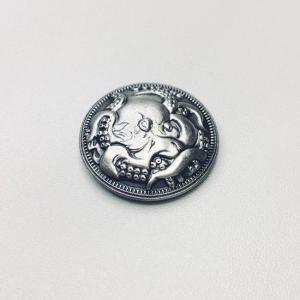 洋銀魚コンチョ(タコ)シルバーメッキVer. ...の詳細画像1