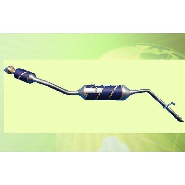 サンバーバン EBD-S321B. S331B 　車検対応　新品触媒付マフラー ■ 純正同等 ＨＳＴ...