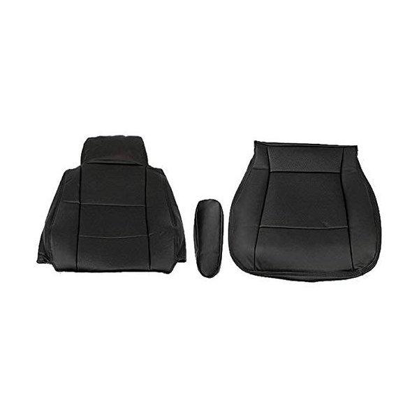 日野 レンジャープロ シートカバー 艶無し 黒 運転席 パンチングレザー ブラック AP-CV010...