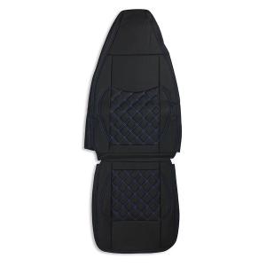 三菱 ふそう ベストワン ファイター シートカバー ダイヤカット ブルー