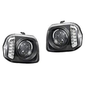 JB23 ジムニー ヘッドライト SUZUKI LED リング 付き ウィンカー