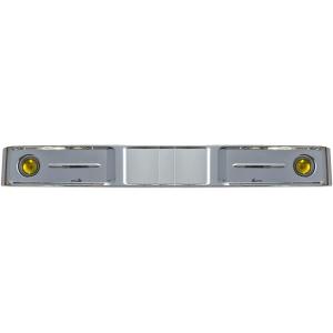 大型商品】 バス バンパー レトロ オバQ メッキ 4トン 標準 新品