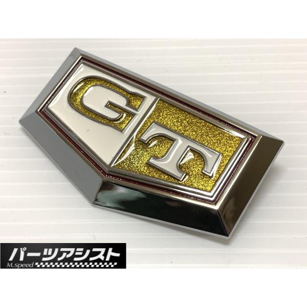 ケンメリ リアフェンダー GT エンブレム 金 GT-X GC110 KGC110 GC111 スカ...