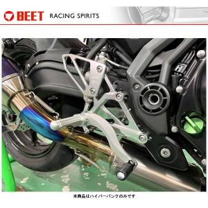 BEET ハイパーバンク 固定式(シルバー)  Ninja650('17)  0111-KD7-20｜partsbox2