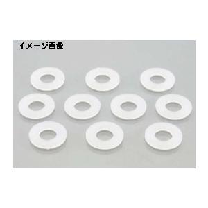 【4月3日出荷】キタコ  ナイロンワッシャー(4X10X0.8)10PC　0900-090-0901...