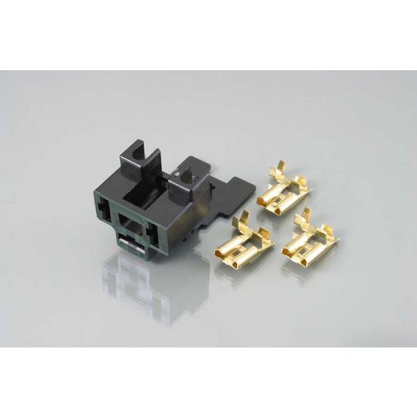 【4月3日出荷】キタコ  コネクターSET H4メス　0900-755-02051