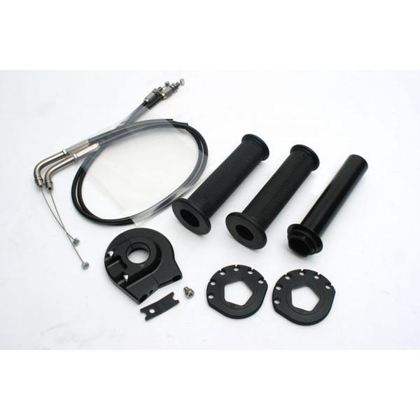 アクティブ YZF-R6 ヤマハ ハイスロットルキット[EVO2]ブラック 巻取φ50/52(取廻し...