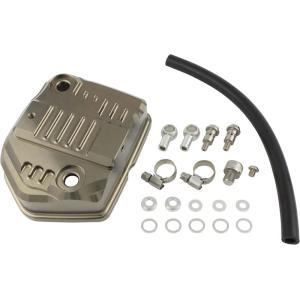 【3月27日出荷】シフトアップ  オイルシャワーヘッドカバー(TI)エイプ/XR 201001-11