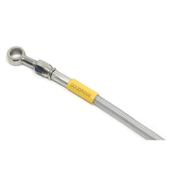 ビルドアライン GSX-R1000(ABS) 2015〜2016 フロント用 クリアブレーキホース ...