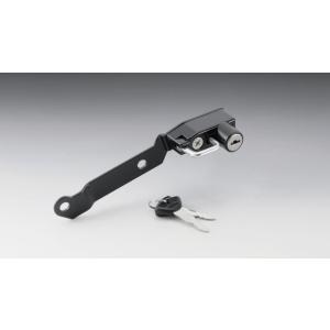 【4月8日出荷】キジマ ヘルメットロック ブラック YZF-R25 303-1560