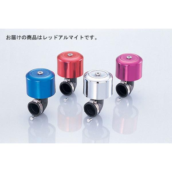 【4月4日出荷】キタコ  Sパワーフィルター 35MM 90゜レッド　515-0600351