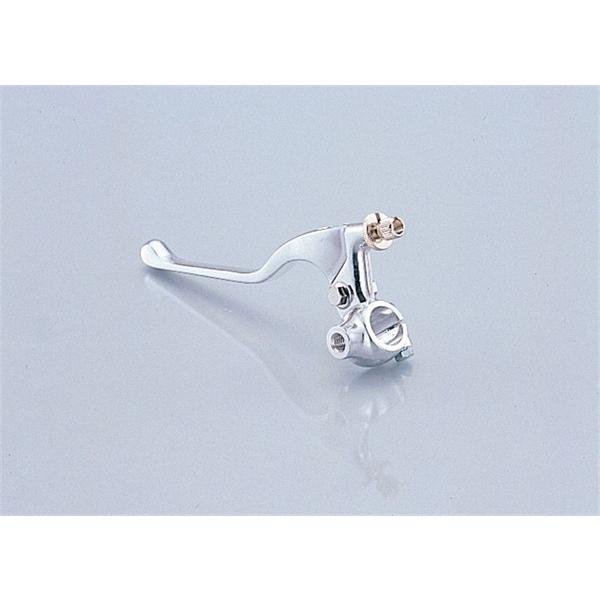 【4月4日出荷】キタコ  Lロングレバー&amp;ホルダSET(MHアリ)SV　525-0701300