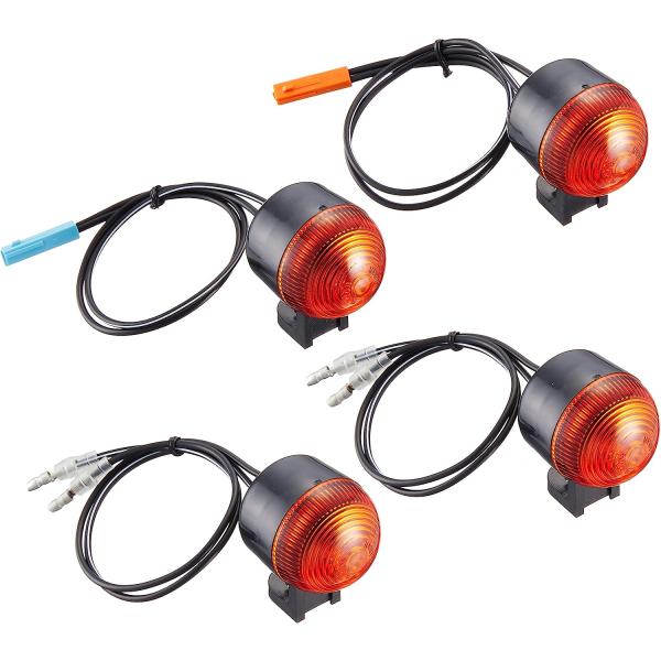 【4月28日出荷】キタコ  ワレンズミニウインカーSET(アンバー)XR5　830-1134900