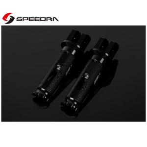 SSK SPEEDRA アルミ削り出しステップ　ブラック　AFPS211BK SPEEDRA アルミ削り出しタンデムステップ レーシングタイプ