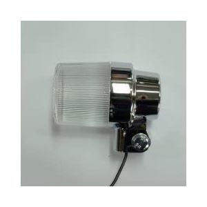 【4月4日出荷】CGC 300・マル ランプ(2P) メッキ/シロ 　21133