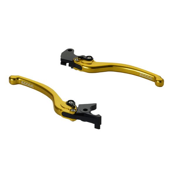 EFFEX (エフェックス) スムースフィットレバー ゴールド  GSX250R('17〜'21)/...