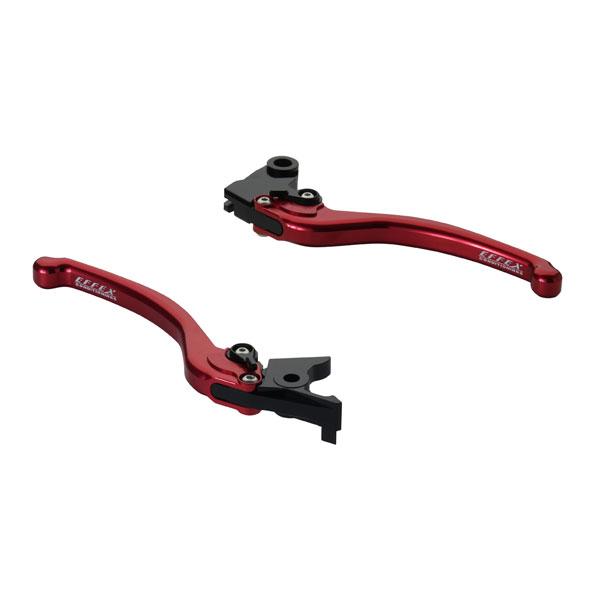 EFFEX (エフェックス) スムースフィットレバー レッド  Z750('07〜'12)/Z800...