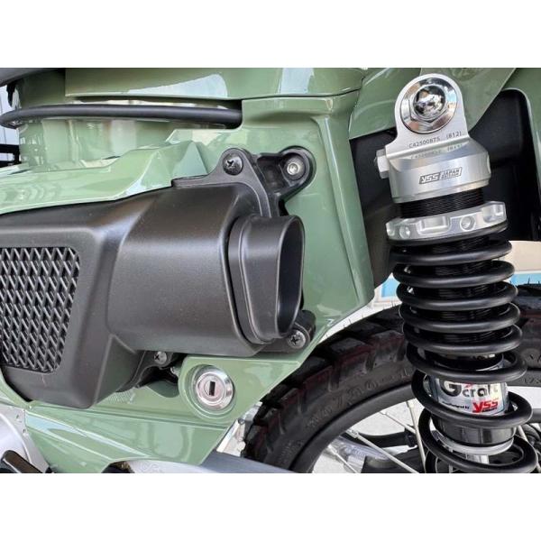 Ｇクラフト CT125(JA55/JA65) エアベントカバー マットブラック G32647