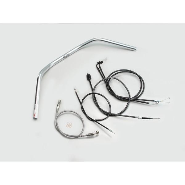 【×欠品中 要納期確認】ハリケーン 80クラシックハンドルSET Cメッキ H304-079C