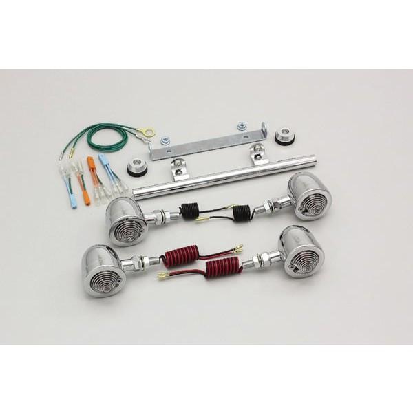 【×欠品中 要納期確認】ハリケーン ブレットウインカーキット(CL)シャドウ400　HA5338C