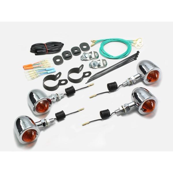 【×欠品中 要納期確認】ハリケーン ブレットウインカーキット(OR) シャドウS　HA5341