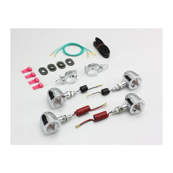 【×欠品中 要納期確認】ハリケーン ブレットウインカーキット CL  スティード　HA5343C