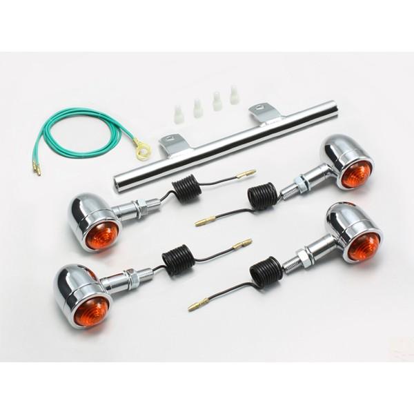 【×欠品中 要納期確認】ハリケーン ミニブレットウインカーキット(OR) マグナ5　HA5415-0...