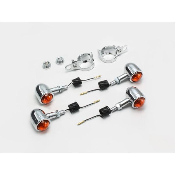 【×欠品中 要納期確認】ハリケーン ミニブレットウインカーキット(OR) Dスター4　HA5420-...