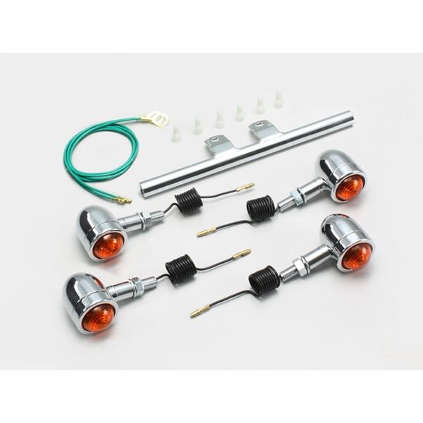 【×欠品中 要納期確認】ハリケーン ミニブレットウインカーキット(OR)ジョーカー　HA5421-0...