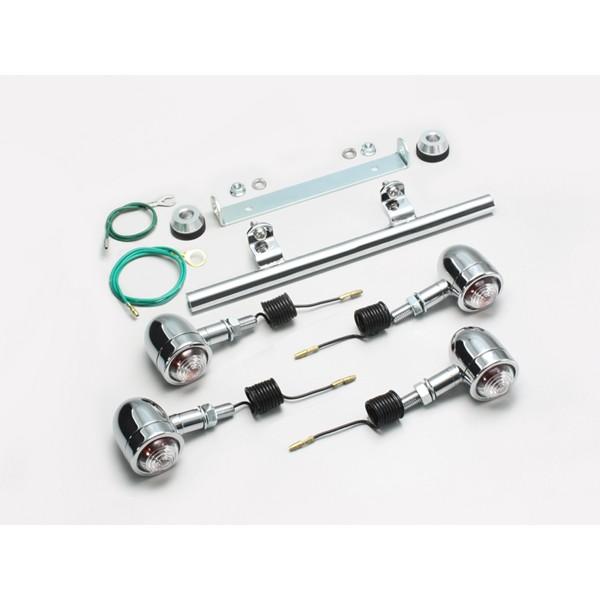 【×欠品中 要納期確認】ハリケーン ミニブレットウインカーキット(CL) NC34 　HA5423C...