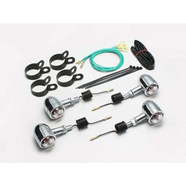 【×欠品中 要納期確認】ハリケーン ミニブレットウインカーキット(CL) Dスター4　HA5428C...