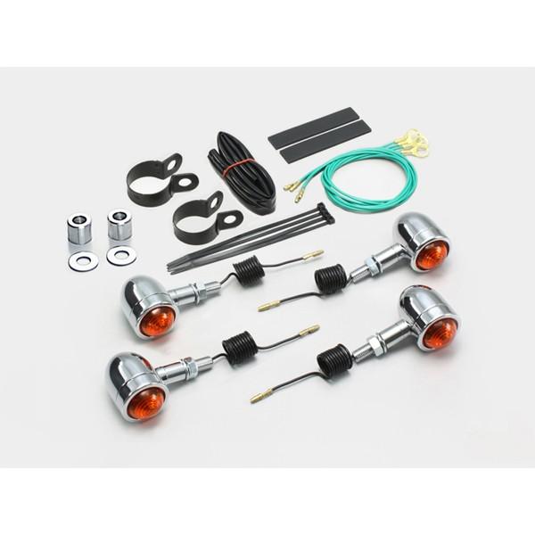 【×欠品中 要納期確認】ハリケーン ミニブレットウインカーキット(OR) Dスター2　HA5434-...