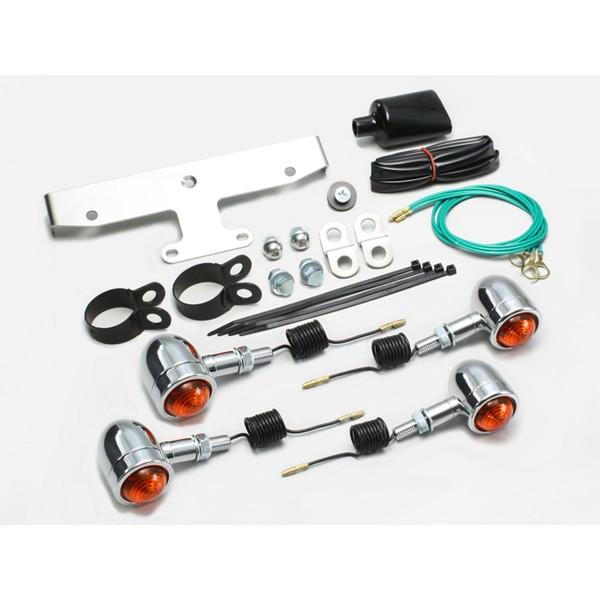 【○メーカー在庫あり】ハリケーン ミニブレットウインカーキット(OR) DスターC　HA5437-0...