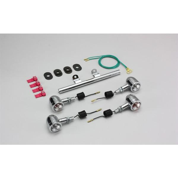 【×欠品中 要納期確認】ハリケーン ミニブレットウインカーキット CL スティード　HA5442C