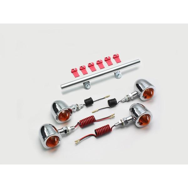 【○メーカー在庫あり】ハリケーン ブレットウインカーキット(OR) デスペラー　HA5522-01