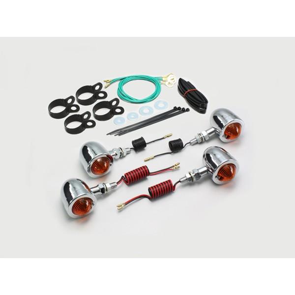 【×欠品中 要納期確認】ハリケーン ブレットウインカーキット(OR) バルカンC　HA5526-01