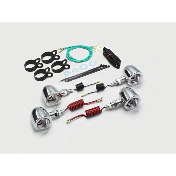 【×欠品中 要納期確認】ハリケーン ブレットウインカーキット(CL) バルカンC　HA5526C-0...