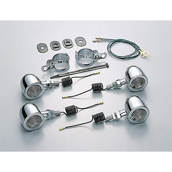 【○メーカー在庫あり】ハリケーン ブレットウインカーキット(CL) シャドウS　HA5531C-01